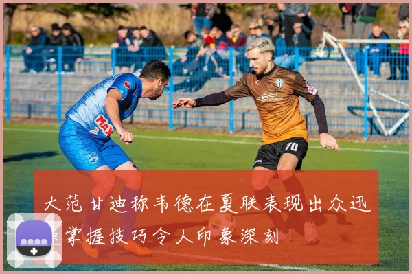 大范甘迪称韦德在夏联表现出众迅速掌握技巧令人印象深刻