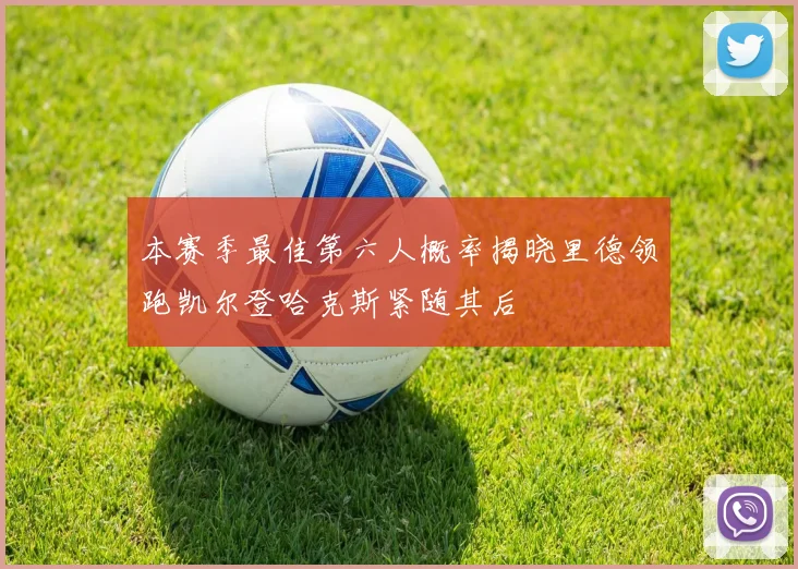 本赛季最佳第六人概率揭晓里德领跑凯尔登哈克斯紧随其后